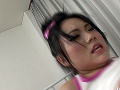 Hot Japanese doll Haruna Katou is one insatiable whore. She loves to be fucked hard and takes any opportunity for a good hard fuck.