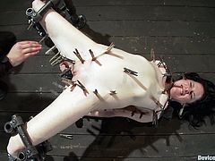 There's going to be extreme bondage, spanking and torture in this video with Scarlet Faux who enjoys and suffers the BDSM.