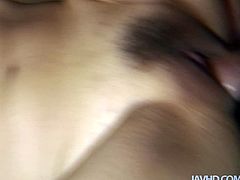 This booty Japanese gal is surely sexy and hot. Torrid nympho with big boobs loves riding a dick. But amazing owner of hairy pussy prefers only anal fuck to gain dozen of pleasure at once. You surely need to check this torrid nympho out in Jav HD sex clip to jizz in a flash.