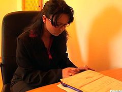 Dude, don't miss a chance to gain dozen of delight with Tainster sex clip. Torrid brunette isn't pretty. But it's not the case, cuz spoiled bitch in stockings is a terrific dick sucker, who can provide with just unforgettable blowjob for sperm.