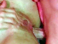 Beautiful brunette slut in latex is a sucker for having her tight asshole licked and fingered.Horny guy quickly grows tired though, and demands having his rock hard shaft sucked, before banging her pussy and asshole.Enjoy the scene!