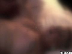 See the vicious blonde mature slut Tamara making out with a young stud in the bathtub before he pounds her shaved slit into a massive orgasm.