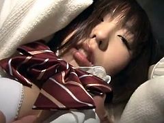 Constrained Chika Arimura Fingered To A Powerful cumming