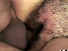 Kata is the most insatiable granny you can imagine. You can check out this hairy granny in action here as she swallows and gets drilled by that young dick that makes her cum.