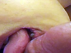 Look atthe way this amateur cock sucker Anna gives blowjob. She is looking lusty and fine on homemade POV sex video closeup.