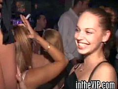 Nikki and her hot girls enjoy in having a great time in the club during a steaming hot party and show their asses during the sex sessions in toilette