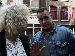 Spoiled tourist Rolf from Sweden visits sex shop and brothel to be pleased by whore