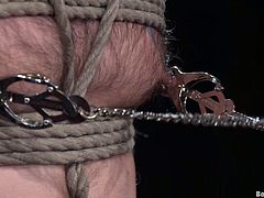 Three horny gay fuckers looking manly as fuck have a kickass bondage session packed with asshole fucking and cock sucking.