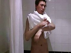 Cute British Boys in the Shower