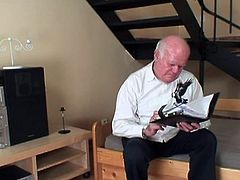 Old grandpa is horny and wants a young and tight pussy to fuck. Don't miss this hot old-young scene where teen sucks old wrinkled cock and has nasty sex.