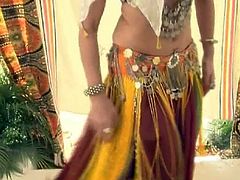 Sexy Arabian girl in beautiful gown performs you her painted body. She looks hot and adorable. Be pleased with one another erotic sex video from Indian Sex lounge.