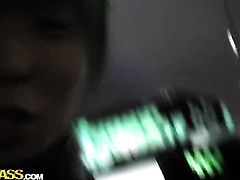 Brunette Nika is a blowjob addict who loves guys rock hard man meat