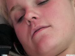Naked teen chick lies flat on her back with her legs wide open. She is penetrated in her tight pussy hole in a missionary position. Perverted dude pounds wet pussy fucking passionately. Awesome free porn video presented by My Sexy Kittens.