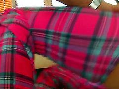 Sexy skinny teen Jenny is pounded hard in her wet tight cunt and gets a load of sperm all over her pussy