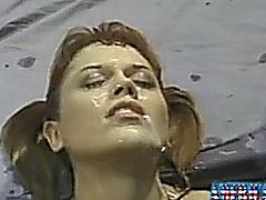 Cum all ower face