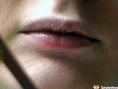 Pretty red haired girl with ample natural tits gets ready to chill outdoor. She shows you how she spends her time if not fucking on cam.