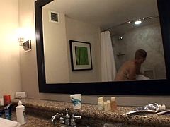 She's taking a shower and makes sure that those saggy tits and her sexy pussy are clean. Now that she's done with that, our granny goes in the bedroom where Herschel awaits her with his hard cock. The granny begins sucking him and then bends over to get that booty drilled hard just the way she likes it.