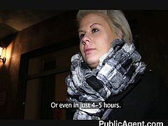 PublicAgent - Partners in Porn trick blonde
