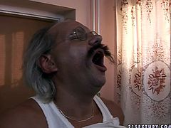 She is filthy teen chick that loves old men. If you have dirty fantasies about old young fuck action check out this 21 Sextury's video. You gonna be satisfied with the act.