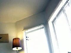 Insatiable brunette eats cock like greedy. She licks it and jerks it off from time to time. Watch kinky brunette girlfriend for free. She is worthy of your attention.
