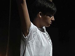 Coco del Mal is sexy and hot but kind of stubborn slavegirl. To behave well she needs a painful punish. Tied-up with ropes and naked she is rough whipped and spanked by the master.