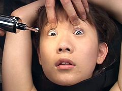 Slutty asian babe receives rough punishment during top japanese BDSM porn scene