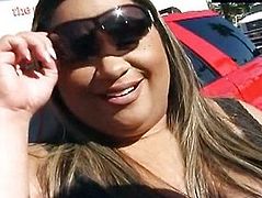 Black Bbw Woman Fucked So Hard Flying Belly Part 1