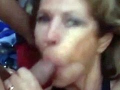 Hot compilation video of horny milfs enjoying messy facial cumshots