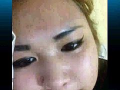 horny asian slut almost caught by her mom