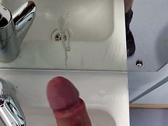 Cumming in public toilets