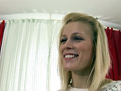Franco Roccaforte and Sweet Cat are having some good time together. The blonde pleases the black stud with a blowjob and then lets him rip her hairy pussy apart.