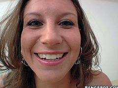 She has nice and big titties and nowonder why her boyfriend alwas wants to fuck her titties instead of her wet pussy.Watch her getting banged in her titties in Bang Bros Network sex clips.