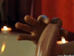 Very relaxing penis massage technique with a horny hunk. He shows his amazing handjob skills and jerks his big cock with ease to cum for every horny duded out here.