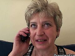 Grandma Friends brings you an amazing free porn video where you can see how a nasty grandma and her hubbie play with a young stud. She gets a double dose of cock!
