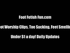 Foot Fetish Fun bring you an amazing free porn video where you can see how these alluring blonde and brunette belles tease you with their feet while assuming very hot poses.