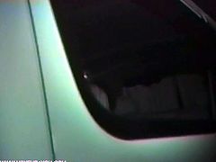 This infrared camera has captured an Asian cunt getting fucked in a car parked in a pretty public place.
