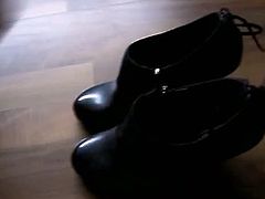 Stiefeletten eingesaut