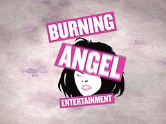 Burning Angel brings you an amazing free porn video where you can see how some very horny and wild monsters fuck a tattooed brunette slut into a massive orgasm.