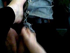 daje dupy w piwnicy w leginsach cz.5