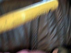 Watch these two hot and horny brunette babes in this hardcore video in which you will see these babes getting their hot buttholes fucked by a baseball bat while getting their tight shaved cunts fucked by a huge cock.