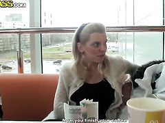 Kamila is curious about back swing fucking