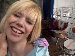 Big tits high pooped light haired whorish sexpot stooped doggy style to show her mate impossibly thirsting button hole and kitty as well. Take a look at this hungry bitch in Fame Digital porn video!