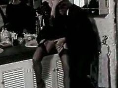 Broad assed dark haired rapacious shameless bitchy widow suffered a while until her hairy kitty got passionately fingered by her mate. Watch this dirty slutty widow in The Classic Porn sex clip!