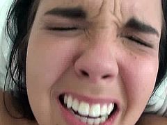 Get a load of Dillion Harper's amazing ass in this great POV where this slutty brunette has her tight pussy drilled by this guy's hard cock as he pushes his thumb up her tight butthole.