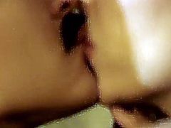 Long haired blond rapacious hussy and her short haired dark colored sweet girlie kissed each other and sucked nipples. Then both of them gave fancy cock suck to one thirsting guy. This suck was divine.Watch this dirty 3some sex in The Classic Porn sex clip!
