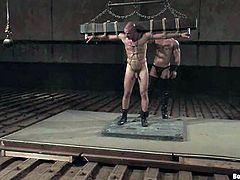 Look at what's going on in here! Two homos are going to make each other feel good. One loves dominating and the other one enjoys being painsulted.
