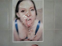 A new cum tribute for Shelly Ins8iable