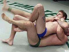 What happens next is a damn severe gay penetration! Paul is going to bang Hayden and win all the possible points in this match!