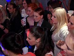Insolent babes are eager to fuck like crazy at this hot sex party