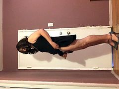 Me trying on dress 4